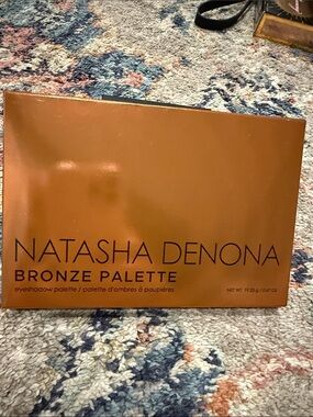 Natasha Denona Bronze Palette - Metallic Copper Packaging